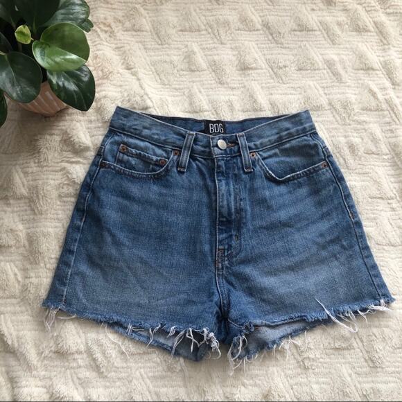 Urban Outfitters BDG High Rise Denim Shorts - Picture 1 of 6